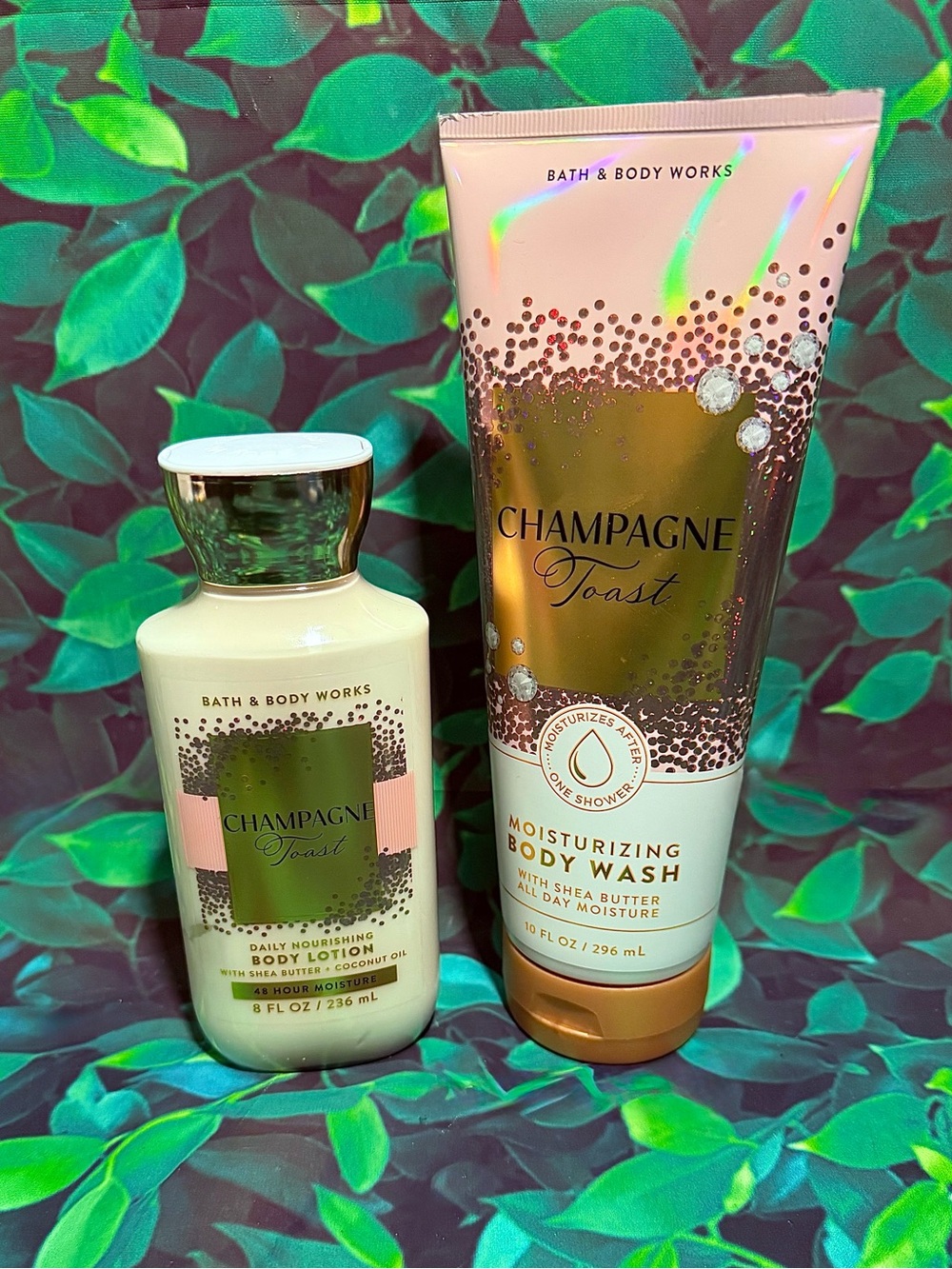 Champagne Toast Body Cream and Body Wash